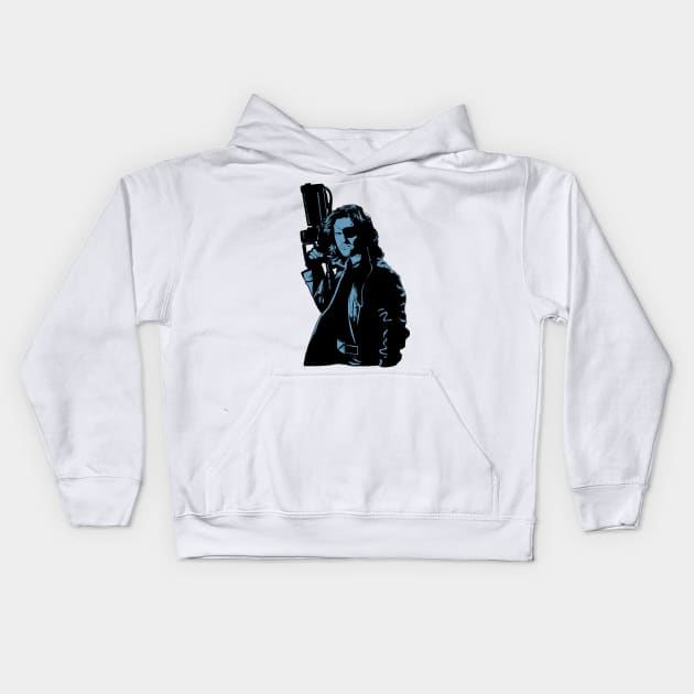 got a smoke? Kids Hoodie by Lambdog comics!